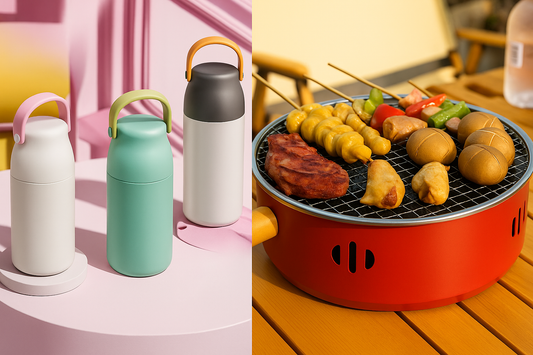 Pack Nomade : Barbecue + Gourde